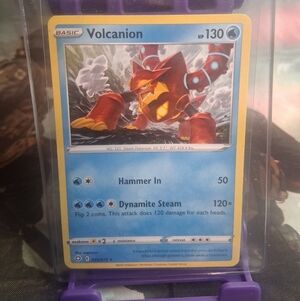 Volcanion Pokémon Card alt